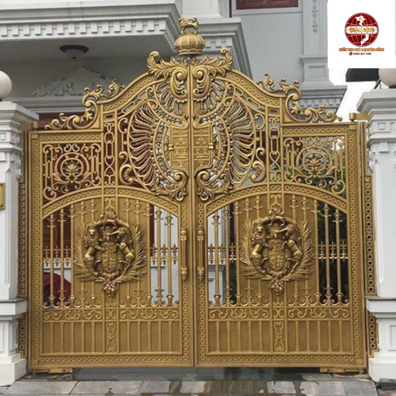 Cổng nhôm đúc chân không
