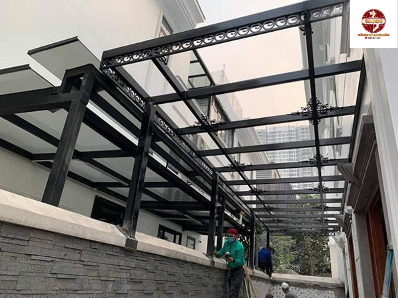 cách bảo dưỡng mái kính sắt mỹ thuật