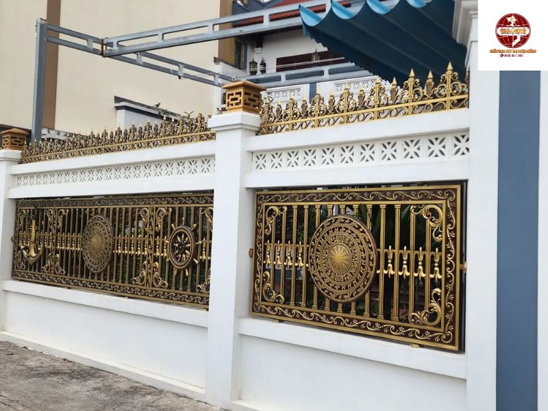 cổng rào nhôm đúccổng rào nhôm đúc