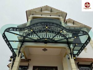đơn vị thi công mái kính sắt mỹ thuật