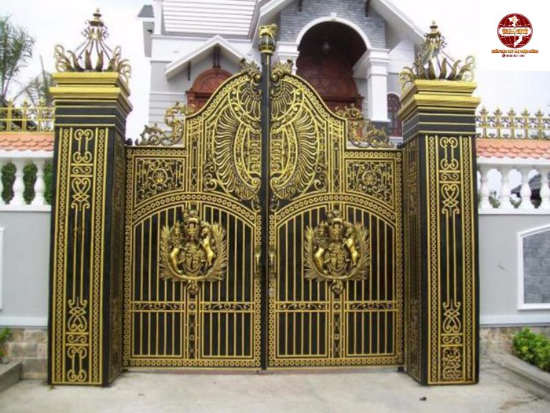 quy trình sản xuất cổng nhôm đúc