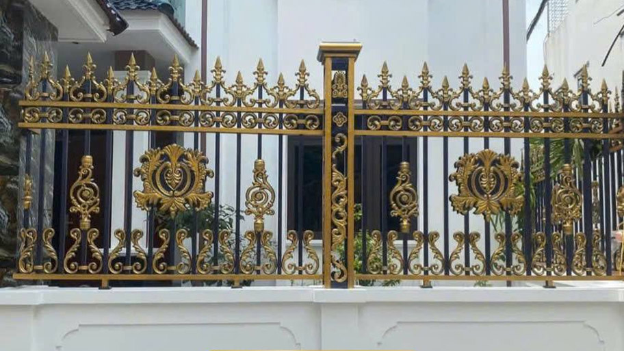 Hàng rào sắt đẹp độc đáo